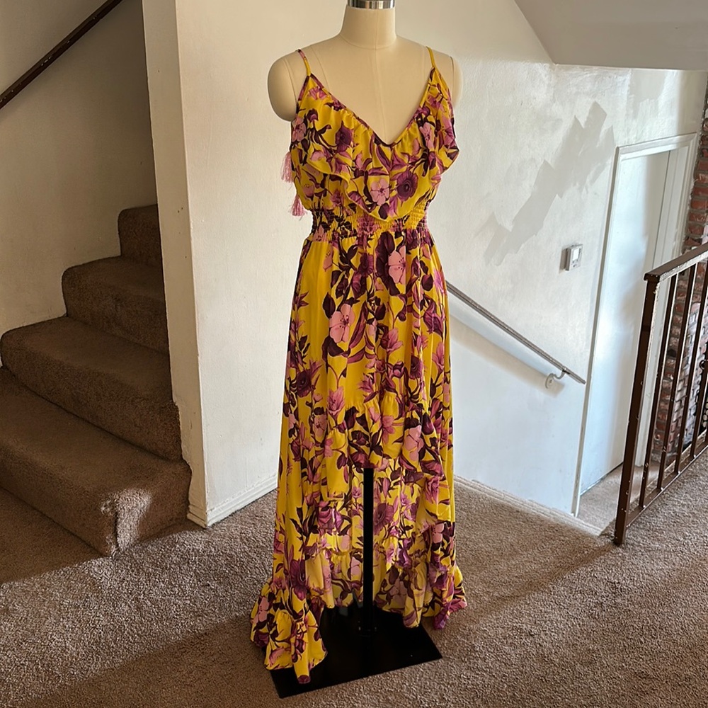Elegant summer flower dress